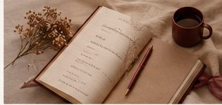 Bibliothèque et carnet ouvert, univers littéraire de Catharsis